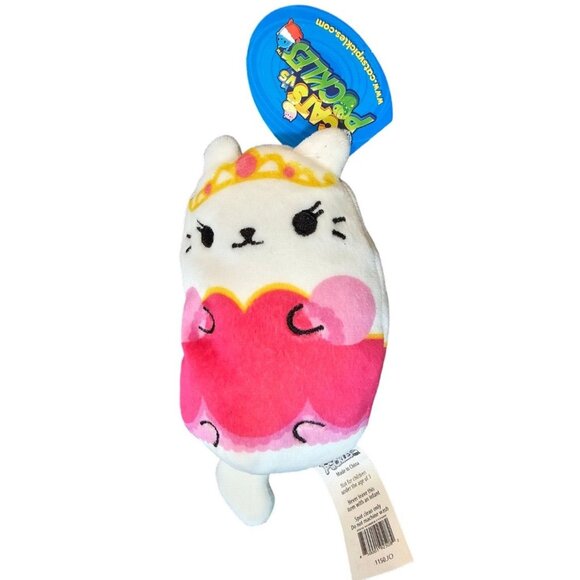 Cats Vs Pickles Princess Pretty Paws #173 Purple Series 2 HAS TAGS Bean Bag Toy - Picture 1 of 9